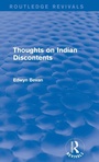 Cover: Thoughts on Indian Discontents (Routledge Revivals) - Routledge