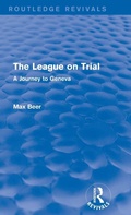Cover: The League on Trial (Routledge Revivals) - Routledge