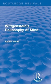 Enlarge image Cover: Wittgenstein's Philosophy of Mind (Routledge Revivals) - Routledge
