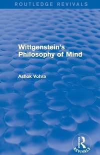 Enlarge image Cover: Wittgenstein's Philosophy of Mind (Routledge Revivals) - Routledge