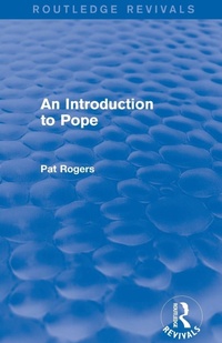 Enlarge image Cover: An Introduction to Pope (Routledge Revivals) - Routledge