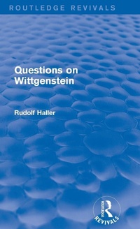 Enlarge image Cover: Questions on Wittgenstein (Routledge Revivals) - Routledge