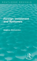 Cover: Foreign Investment and Spillovers (Routledge Revivals) - Routledge