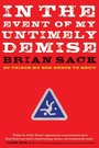 Cover: In the Event of My Untimely Demise - HarperCollins