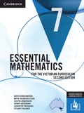 Cover: Essential Mathematics for the Victorian Curriculum Year 7 Reactivation Code - Cambridge University Press