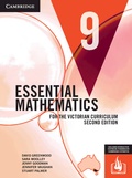 Cover: Essential Mathematics for the Victorian Curriculum Year 9 Reactivation Code - Cambridge University Press
