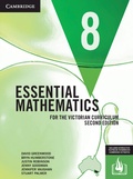 Cover: Essential Mathematics for the Victorian Curriculum Year 8 Reactivation Code - Cambridge University Press