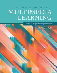 Enlarge image Cover: The Cambridge Handbook of Multimedia Learning - Cambridge University Press