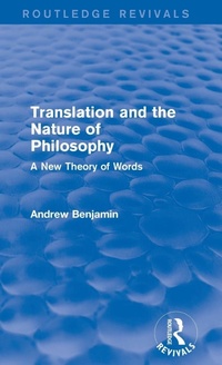 Enlarge image Cover: Translation and the Nature of Philosophy (Routledge Revivals) - Routledge