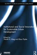 Cover: Institutional and Social Innovation for Sustainable Urban Development - Routledge