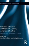 Cover: Romantic Education in Nineteenth-Century American Literature - Routledge