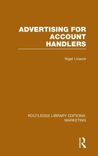 Bild vergrößern Bild: Advertising for Account Holders (RLE Marketing) - Routledge