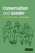 Cover: Conversation and Gender - Cambridge University Press