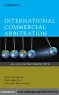 Cover: International Commercial Arbitration - Cambridge University Press