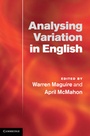 Cover: Analysing Variation in English - Cambridge University Press