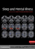 Cover: Sleep and Mental Illness - Cambridge University Press