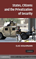 Cover: States, Citizens and the Privatisation of Security - Cambridge University Press