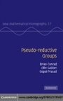 Cover: Pseudo-reductive Groups - Cambridge University Press