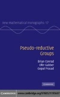 Enlarge image Cover: Pseudo-reductive Groups - Cambridge University Press