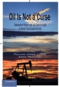 Cover: Oil Is Not a Curse - Cambridge University Press