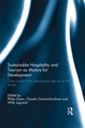 Cover: Sustainable Hospitality and Tourism as Motors for Development - Routledge