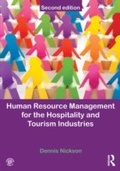 Cover: Human Resource Management for the Hospitality and Tourism Industries - Routledge