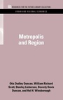 Cover: Metropolis and Region - Resources for the Future Press (RFF Press)