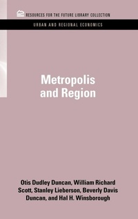 Enlarge image Cover: Metropolis and Region - Resources for the Future Press (RFF Press)