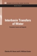 Cover: Interbasin Transfers of Water - RFF Press