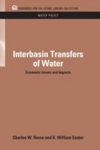 Enlarge image Cover: Interbasin Transfers of Water - RFF Press