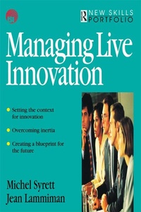 Enlarge image Cover: Managing Live Innovation - Routledge