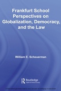 Cover: Frankfurt School Perspectives on Globalization, Democracy, and the Law - Routledge