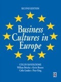 Cover: Business Cultures in Europe - Routledge