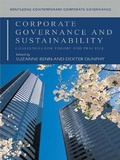 Cover: Corporate Governance and Sustainability - Routledge
