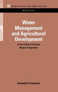 Cover: Water Management and Agricultural Development - Resources for the Future Press (RFF Press)