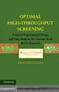 Abbildung von: Optimal High-Throughput Screening - Cambridge University Press