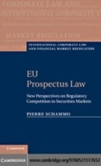 Abbildung von: EU Prospectus Law - Cambridge University Press