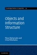 Cover: Objects and Information Structure - Cambridge University Press