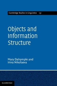 Enlarge image Cover: Objects and Information Structure - Cambridge University Press