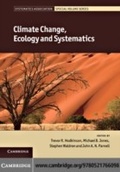 Cover: Climate Change, Ecology and Systematics - Cambridge University Press