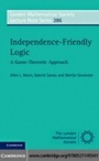 Cover: Independence-Friendly Logic - Cambridge University Press