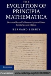 Abbildung von: The Evolution of Principia Mathematica - Cambridge University Press