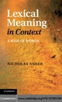 Abbildung von: Lexical Meaning in Context - Cambridge University Press