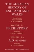 Cover: The Agrarian History of England and Wales: Volume 1, Prehistory to AD 1042 - Cambridge University Press