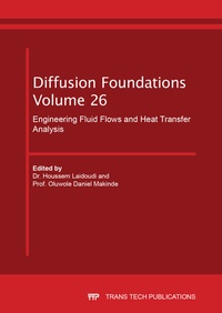 Enlarge image Cover: Engineering Fluid Flows and Heat Transfer Analysis - Trans Tech Publications Ltd