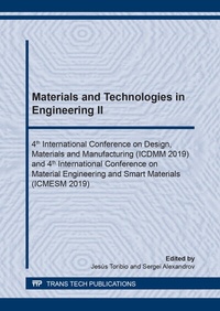 Abbildung von: Materials and Technologies in Engineering II - Trans Tech Publications Ltd