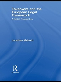 Abbildung von: Takeovers and the European Legal Framework - Routledge Cavendish