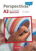 Cover: Perspectivas contigo - Spanisch f&uuml;r Erwachsene - A2 - Cornelsen Verlag