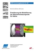 Cover: Erweiterung der Modellierung der W&auml;rmefreisetzungsrate f&uuml;r St&auml;hle - Europ&auml;ische Forschungsgesellschaft f&uuml;r Blechverarbeitung e.V. (EFB)