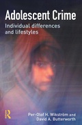 Cover: Adolescent Crime - Willan Publishing